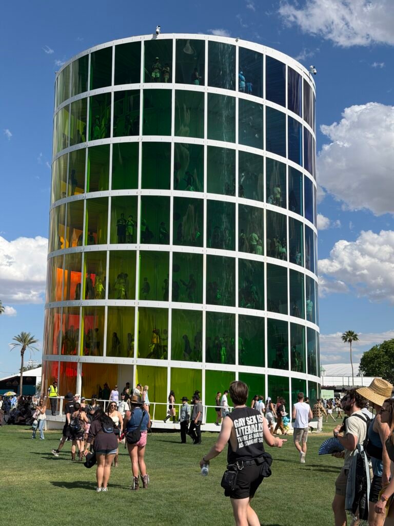 AUK Coachella rainbow
