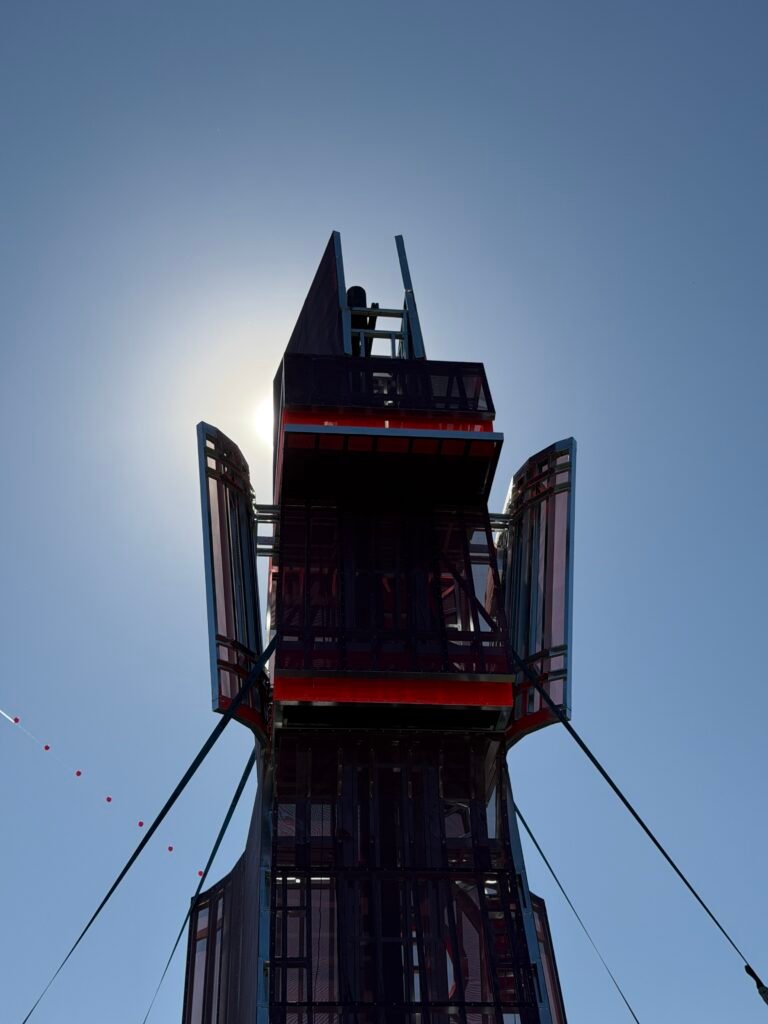 AUK Coachella shadow tower