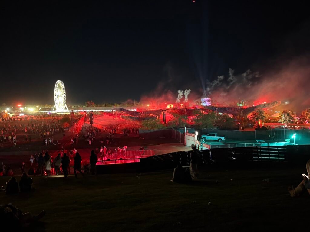 AUK Coachella on the hill at close